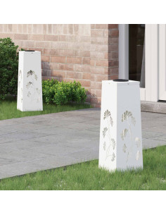 Faro LED solare per sentieri 2 pcs Bianco