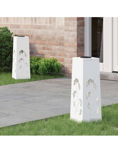 Faro LED solare per sentieri 2 pcs Bianco