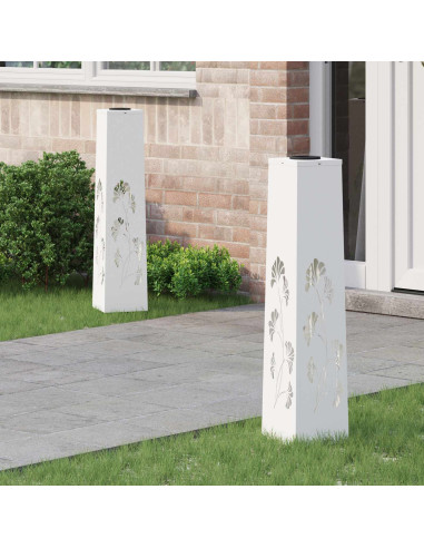 Faro LED solare per sentieri 2 pcs Bianco