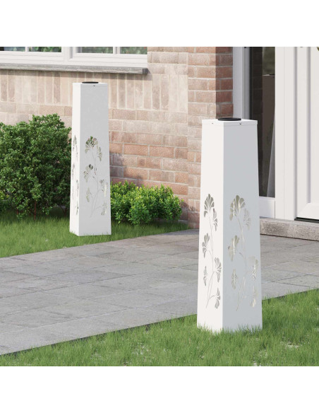 Faro LED solare per sentieri 2 pcs Bianco