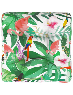 Cuscino per Pallet Multicolore 60x60x12 cm in Tessuto