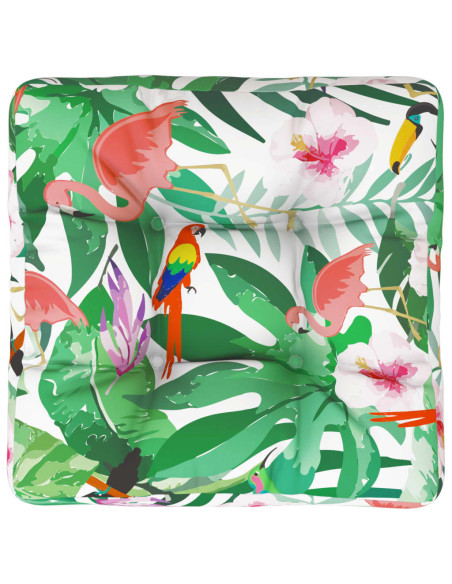 Cuscino per Pallet Multicolore 60x60x12 cm in Tessuto