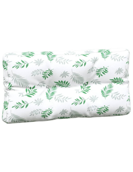 Cuscini per Pallet 7 pz Motivo a Foglie Tessuto