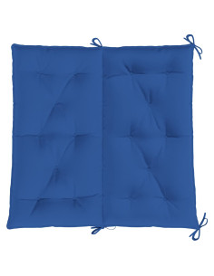 Cuscino per Panca Blu 100x(50+50)x7cm in Tessuto Oxford