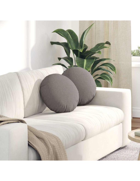 Cuscini per Seduta 2 pcs Talpa Ø40 x 13 cm Tessuto