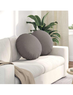 Cuscini per Seduta 2 pcs Talpa Ø50 x 19 cm Tessuto