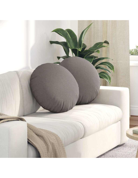 Cuscini per Seduta 2 pcs Talpa Ø50 x 19 cm Tessuto
