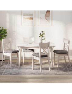 Cuscini per Seduta 4 pcs Talpa 40 x 40 x 12 cm Tessuto