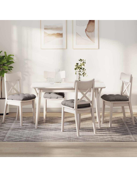 Cuscini per Seduta 4 pcs Talpa 45 x 45 x 12 cm Tessuto