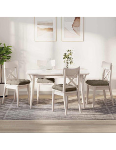 Cuscini per Seduta 4 pcs Talpa 45 x 45 cm Tessuto in Microfibra