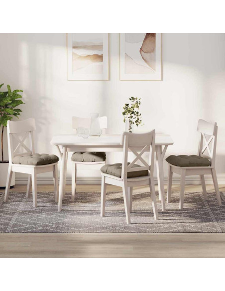 Cuscini per Seduta 4 pcs Talpa 45 x 45 cm Tessuto in Microfibra