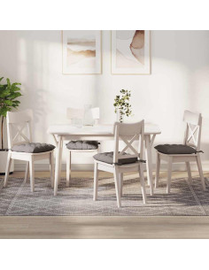 Cuscini per Seduta 4 pcs Talpa 40 x 40 x 6 cm Tessuto