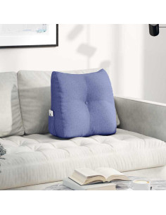 Cuscino per Schiena Blu jeans 45 x 24 x 50 cm Tessuto