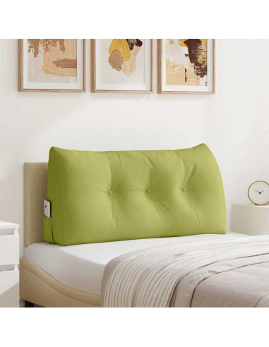 Cuscino per Schiena Verde chiaro 100 x 24 x 50 cm Tessuto