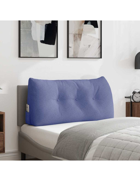 Cuscino per Schiena Blu jeans 100 x 24 x 50 cm Tessuto
