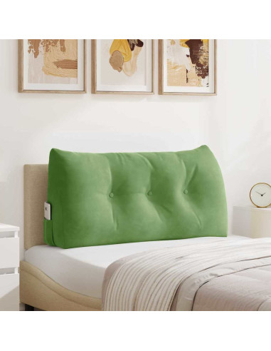 Cuscino per Schiena Verde chiaro 100 x 24 x 50 cm Velluto