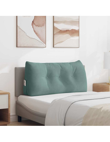 Cuscino per Schiena Verde Mare 100 x 24 x 50 cm Velluto