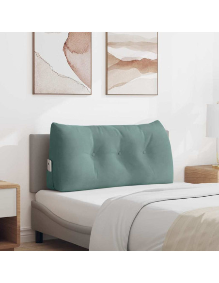Cuscino per Schiena Verde Mare 100 x 24 x 50 cm Velluto