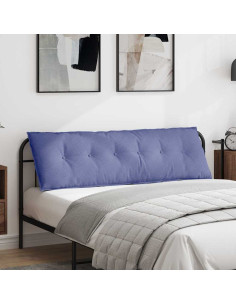 Cuscino per Schiena Blu jeans 160 x 19 x 50 cm Tessuto
