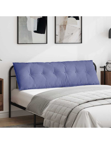 Cuscino per Schiena Blu jeans 160 x 19 x 50 cm Tessuto