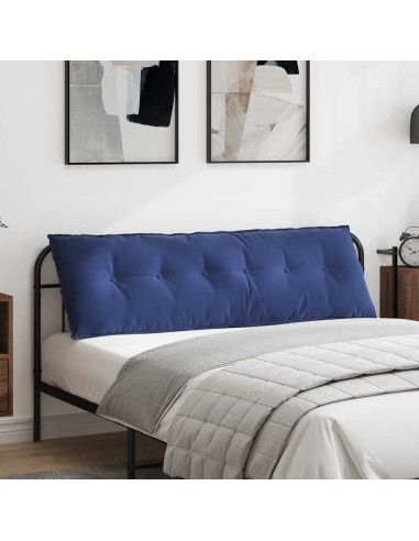 Cuscino per Schiena Blu Polizia 160 x 50 cm Tessuto in Cords