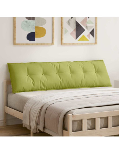 Cuscino per Schiena Verde chiaro 180 x 19 x 50 cm Tessuto