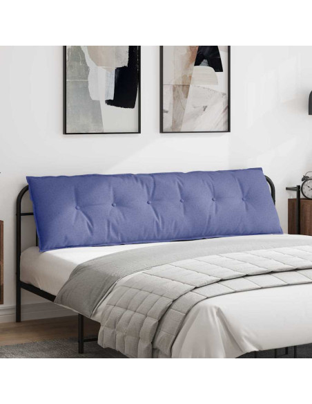 Cuscino per Schiena Blu jeans 180 x 19 x 50 cm Tessuto