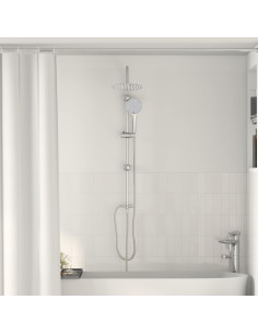 Sistema Doccia Argento 47 x 20 x 95 cm Acciaio inossidabile
