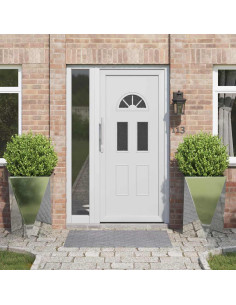 Fioriera 2 pcs Argento 50 x 50 x 75 cm Acciaio zincato