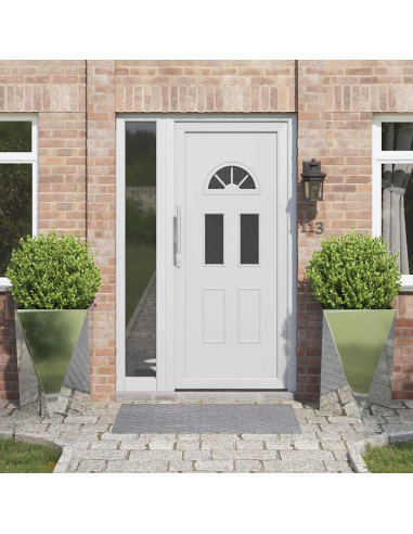 Fioriera 2 pcs Argento 50 x 50 x 75 cm Acciaio zincato