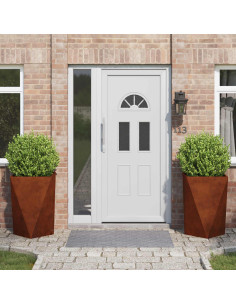 Fioriera 2 pcs Ruggine 50 x 50 x 75 cm