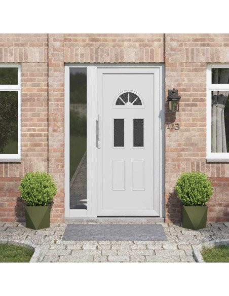 Fioriera 2 pcs Verde oliva 30 x 30 x 30 cm Acciaio