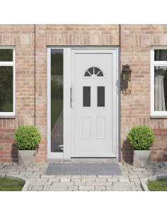 Fioriera 2 pcs Argento 30 x 30 x 30 cm Acciaio inossidabile 2