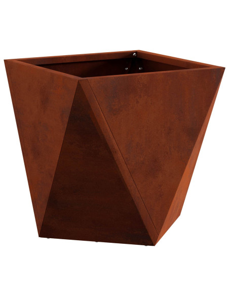 Fioriera Ruggine 30 x 30 x 30 cm