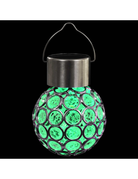 Lampade Solari Sospese 8 pz con LED RGB
