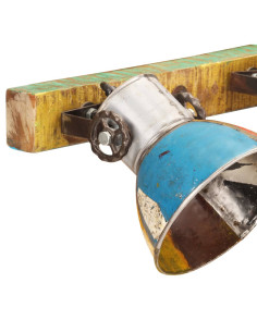 Lampada da Parete Industriale Multicolore 90x25 cm E27
