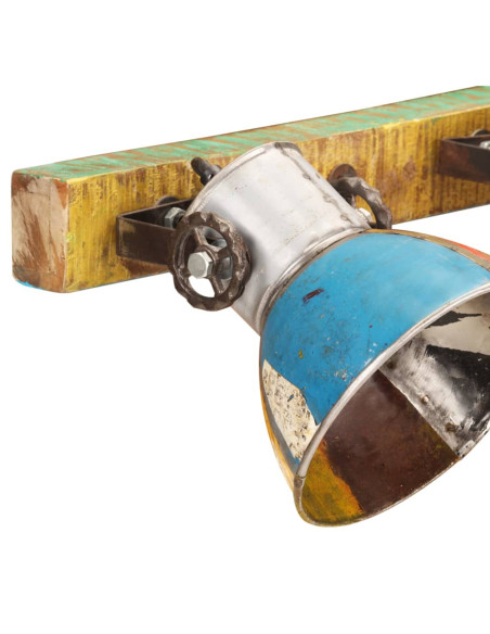 Lampada da Parete Industriale Multicolore 90x25 cm E27