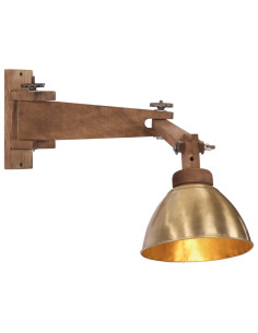 Lampada a Parete 25 W Ottone Anticato E27