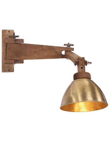 Lampada a Parete 25 W Ottone Anticato E27