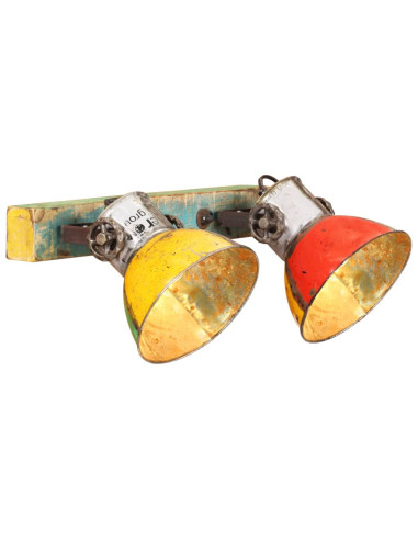 Lampada da Parete Industriale Multicolore 45x25 cm E27