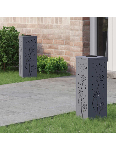 Faro LED solare per sentieri 2 pcs Antracite