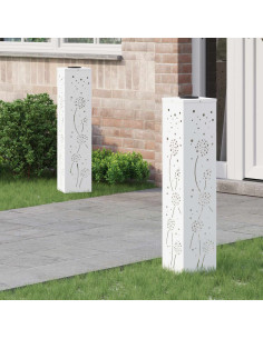 Faro LED solare per sentieri 2 pcs Bianco