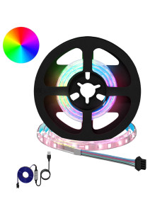 Striscia LED 2 pcs Nero e trasparente 400 mm Rame e plastica