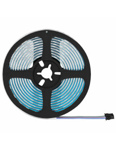 Striscia LED 2 pcs Nero e trasparente 4000 mm Rame e plastica