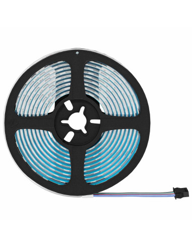 Striscia LED 2 pcs Nero e trasparente 4000 mm Rame e plastica