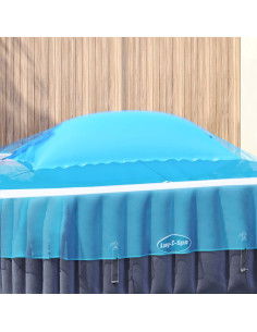 Cuscino invernale per piscina Blu 380 x 180 x 140 cm PVC