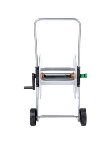 Carrello Avvolgitubo per Tubo Flessibile 80 m 1/2" o 50 m 3/4"