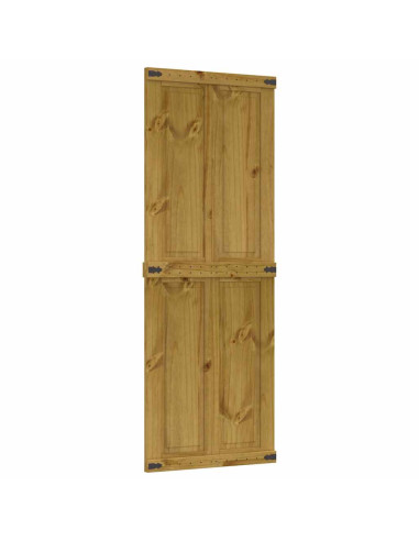 Porta per Granaio CORONA 70x210 cm in Legno Massello di Pino