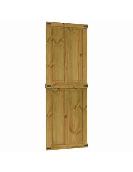 Porta per Granaio CORONA 70x210 cm in Legno Massello di Pino
