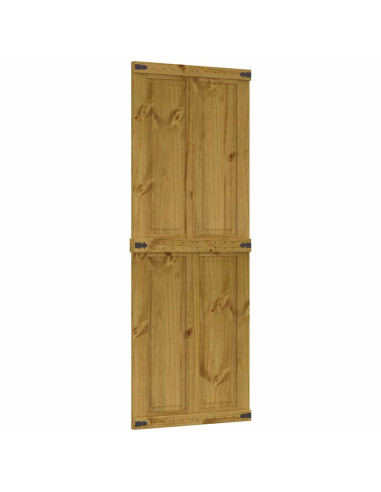 Porta per Granaio CORONA 80x210 cm in Legno Massello di Pino